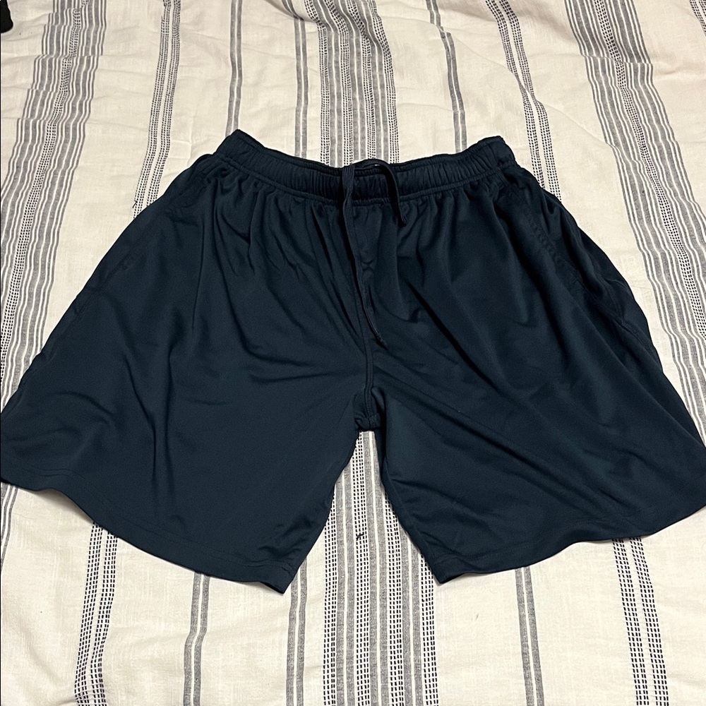 Men's Navy Athletic Shorts